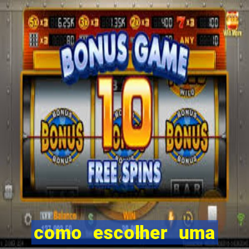 como escolher uma boa cartela de bingo